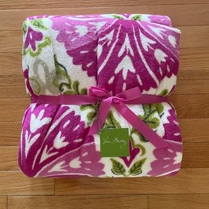 Vera Bradley Throw Blanket - Julep Tulip pattern
